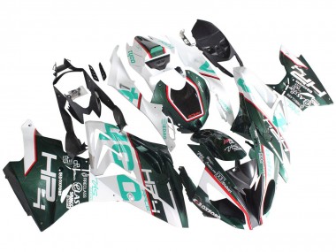 2017-2018 BMW S1000RR Motorcycle Fairings - White Green UK Manufacturers