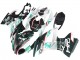 2017-2018 BMW S1000RR Motorcycle Fairings - White Green UK Manufacturers