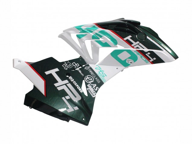2017-2018 BMW S1000RR Motorcycle Fairings - White Green UK Manufacturers
