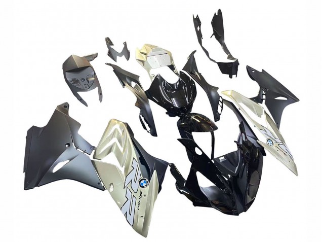 2017-2018 BMW S1000RR Motorcycle Fairings - Silver Black UK Manufacturers