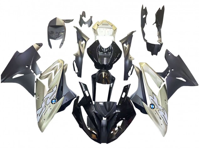 2017-2018 BMW S1000RR Motorcycle Fairings - Silver Black UK Manufacturers