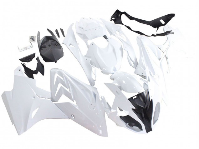 2017-2018 BMW S1000RR Motorcycle Fairings - White UK Manufacturers