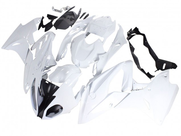 2017-2018 BMW S1000RR Motorcycle Fairings - White UK Manufacturers