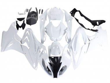 2017-2018 BMW S1000RR Motorcycle Fairings - White UK Manufacturers
