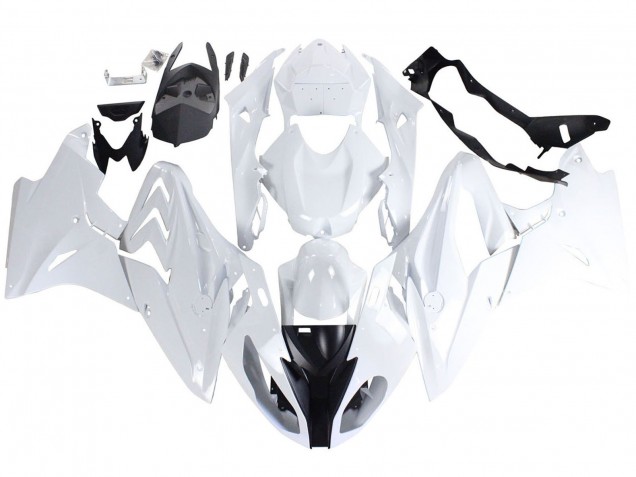 2017-2018 BMW S1000RR Motorcycle Fairings - White UK Manufacturers