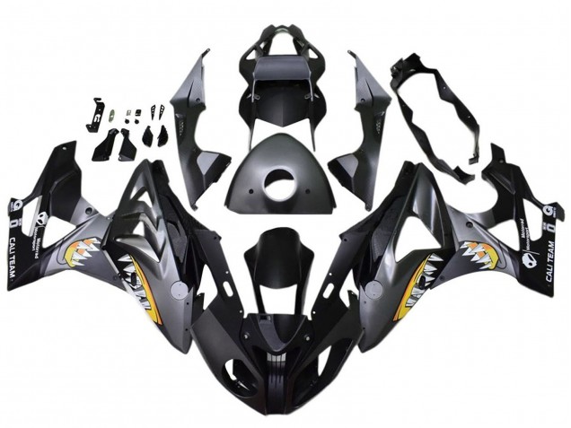 2015-2016 BMW S1000RR Motorcycle Fairings - Matte Black Shark UK Manufacturers