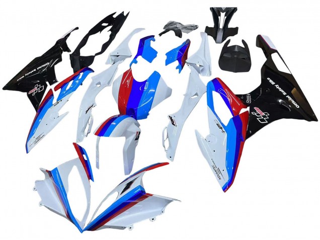 2015-2016 BMW S1000RR Motorcycle Fairing Kits - White Red Blue Glossy Black UK Manufacturers