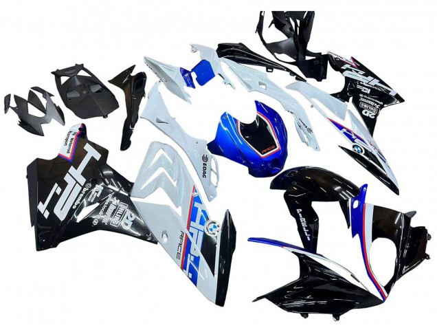 2015-2016 BMW S1000RR Motorcycle Fairing Kits - White Blue Glossy Black UK Manufacturers