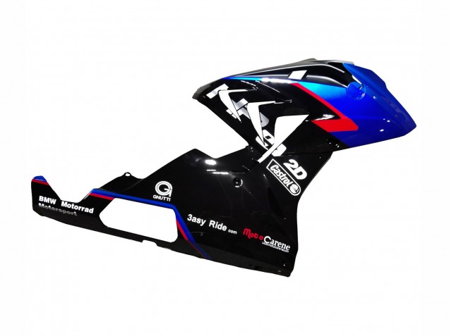 2015-2016 BMW S1000RR Motorcycle Fairings - Red Blue Black Glossy Black UK Manufacturers