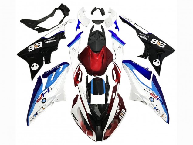 2015-2016 BMW S1000RR Motorcycle Fairing Kits - White Red Blue Black UK Manufacturers