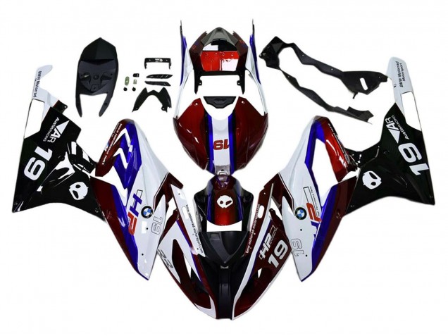 2015-2016 BMW S1000RR Bike Fairings - White Red Blue Black UK Manufacturers