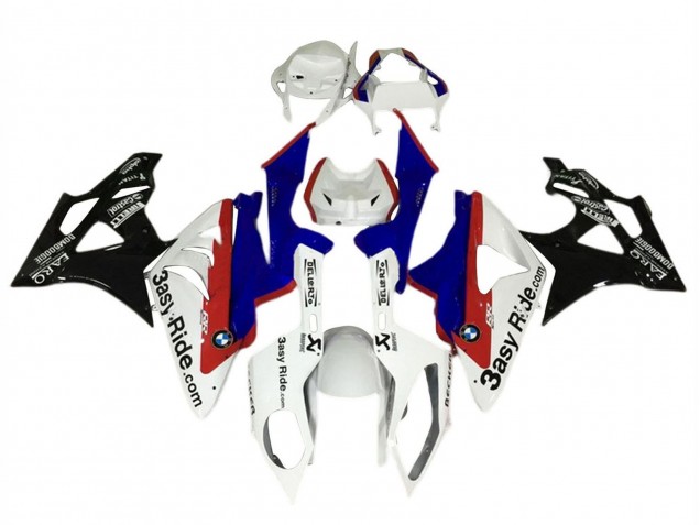 2015-2016 BMW S1000RR Motorcycle Fairing - White Red Blue Glossy Black UK Manufacturers
