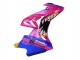 2015-2016 BMW S1000RR Motorcycle Fairings - Pink Blue Shark UK Manufacturers