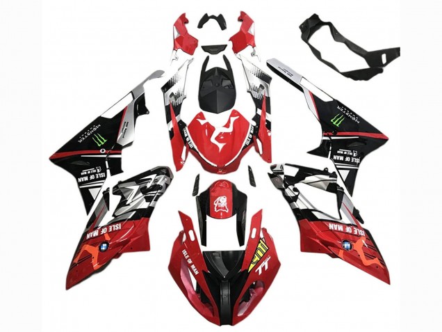 2015-2016 BMW S1000RR Motorcycle Fairings - Silver Red Black Green Monster Isle of Man UK Manufacturers