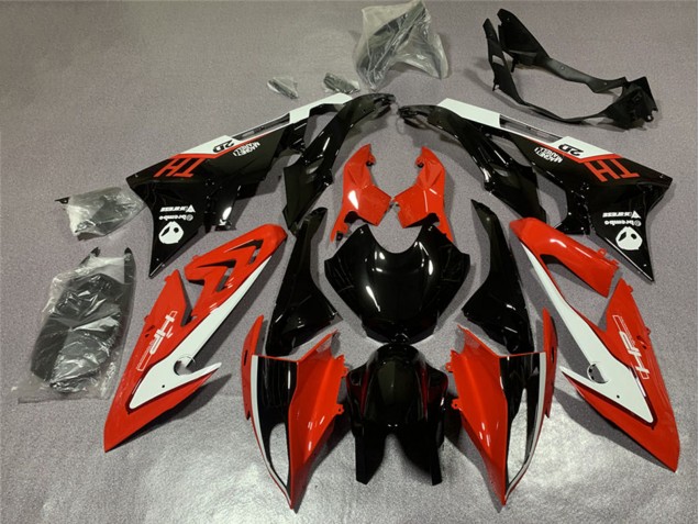 2015-2016 BMW S1000RR Motorcycle Fairings - White Red Glossy Black UK Manufacturers
