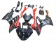 2015-2016 BMW S1000RR Motorcycle Fairings - Matte Black Red UK Manufacturers