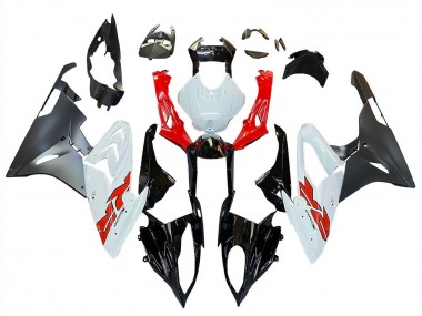 2015-2016 BMW S1000RR Motorcycle Fairings - Red White Glossy Black Matte Black UK Manufacturers