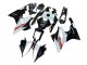 2015-2016 BMW S1000RR Motorcycle Fairings - White Black Carbon Fiber UK Manufacturers