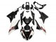 2015-2016 BMW S1000RR Motorcycle Fairings - White Black Carbon Fiber UK Manufacturers
