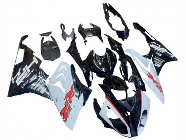 2015-2016 BMW S1000RR Motorcycle Fairings - White Glossy Black UK Manufacturers