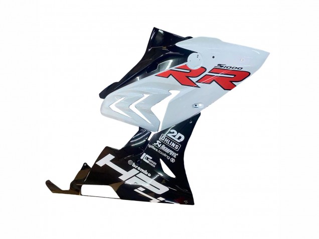 2015-2016 BMW S1000RR Motorcycle Fairings - White Glossy Black UK Manufacturers