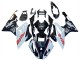 2015-2016 BMW S1000RR Motorcycle Fairings - White Glossy Black UK Manufacturers