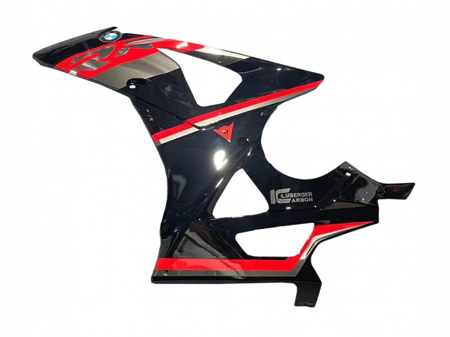 2009-2014 BMW S1000RR Motorcycle Fairing - Red Glossy Black UK Manufacturers