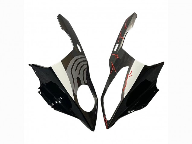 2009-2014 BMW S1000RR Motorcycle Fairing - Red Glossy Black UK Manufacturers