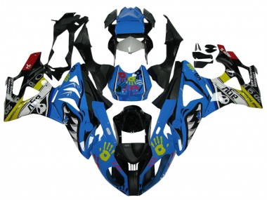 2009-2014 BMW S1000RR Motorcycle Fairings - White Blue Black Yellow Shark UK Manufacturers