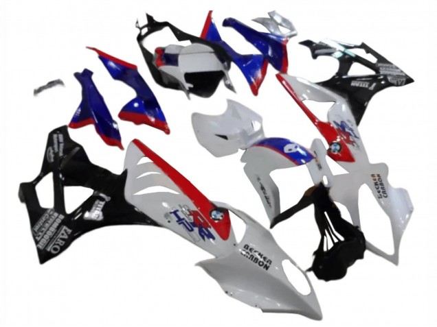 2009-2014 BMW S1000RR Abs Fairings - White Red Blue Glossy Black UK Manufacturers