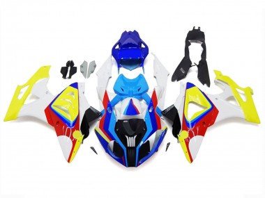 2009-2014 BMW S1000RR Motorcycle Fairings - White Red Blue Yellow UK Manufacturers