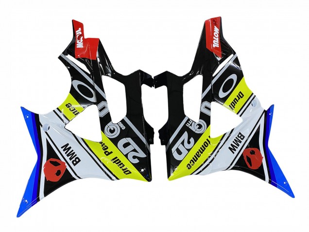 2009-2014 BMW S1000RR Motorcycle Fairings - Blue Yellow Red Black Shark VR 46 UK Manufacturers