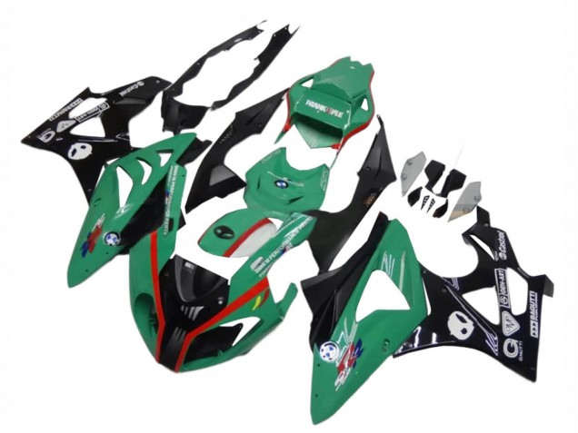2009-2014 BMW S1000RR Motorcycle Fairings - Green Red Black UK Manufacturers