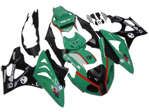 2009-2014 BMW S1000RR Motorcycle Fairings - Green Red Black UK Manufacturers