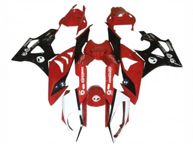 2009-2014 BMW S1000RR Motorcycle Fairings - Red White Glossy Black UK Manufacturers