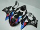2009-2014 BMW S1000RR Motorcycle Fairings - Blue Red Matte Black Castrol UK Manufacturers
