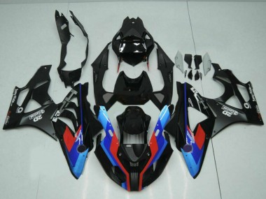 2009-2014 BMW S1000RR Motorcycle Fairings - Blue Red Matte Black Castrol UK Manufacturers
