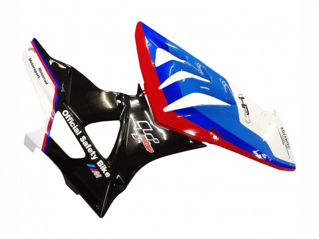 2009-2014 BMW S1000RR Full Motorcycle Fairings - White Red Blue Glossy Black UK Manufacturers