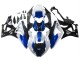 2009-2014 BMW S1000RR Motorcycle Fairings - White Blue Glossy Black Castrol UK Manufacturers