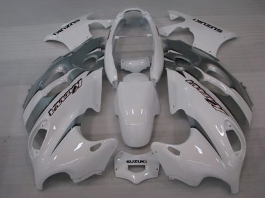 2004-2006 Suzuki GSX600F/GSX750F Motorcycle Fairings - White UK Manufacturers