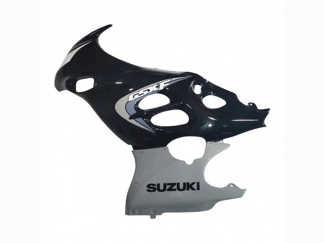 2004-2006 Suzuki GSX600F/GSX750F Motorcycle Fairing - Glossy Black Grey UK Manufacturers