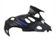 2004-2006 Suzuki GSX600F/GSX750F Motorcycle Fairings - Matte Black with Blue Logo UK Manufacturers