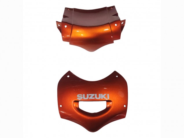 2004-2006 Suzuki GSX600F/GSX750F Motorcycle Fairings - Burnt Orange White Logo UK Manufacturers