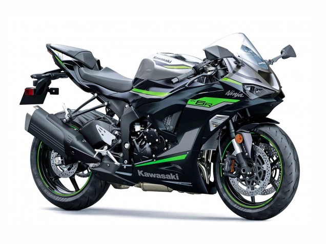 2023-2025 Kawasaki ZX6R Motorcycle Fairings - Black Grey Green Ninja UK Manufacturers