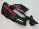 2003-2004 Honda CBR600RR Motorcycle Fairings - Glossy Black Red Decals UK Manufacturers