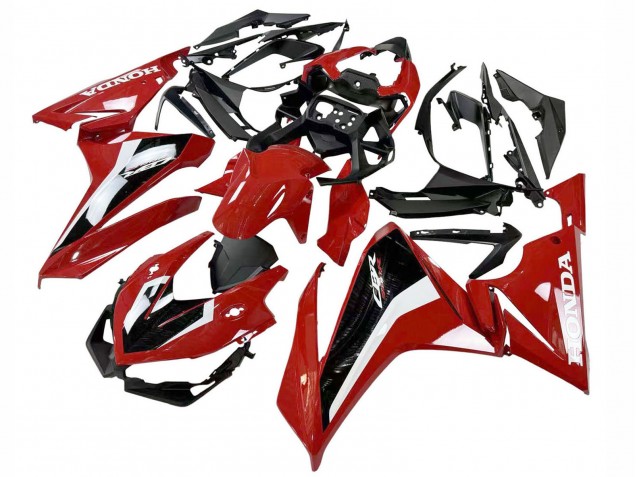 2022-2023 Honda CBR500R Motorcycle Fairing - Red White Black UK Manufacturers