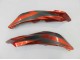 2007-2008 Honda CBR600RR Motorcycle Fairing Kits - Orange Matte Black UK Manufacturers