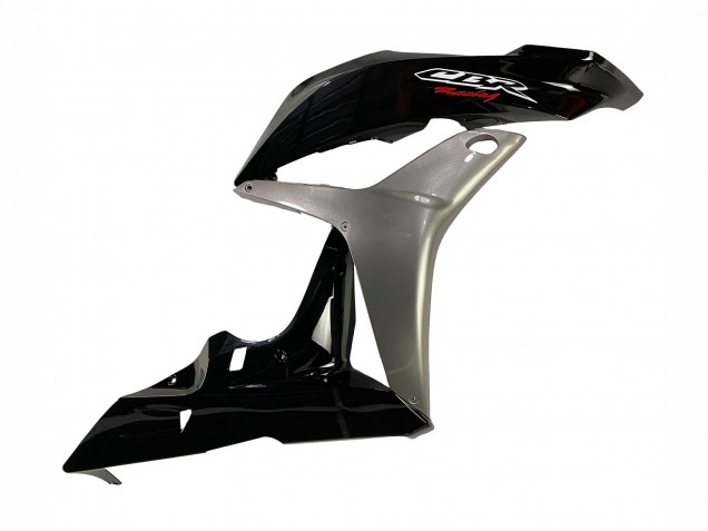 2007-2008 Honda CBR600RR Motorcycle Fairing Kits - Silver Glossy Black UK Manufacturers