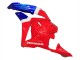 2009-2012 Honda CBR600RR Motorcycle Fairings - White Red Blue HRC UK Manufacturers