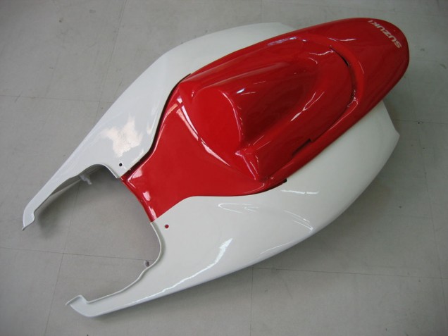2006-2007 Suzuki GSXR 600 / GSXR 750 Motorcycle Fairing - White Red Glossy Black UK Manufacturers